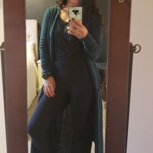 Long cardigan sweater